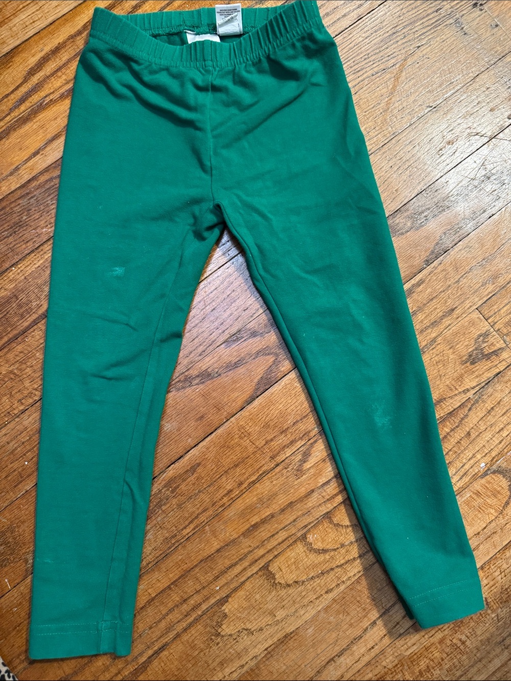 Hanna Andersson Emerald Green Cotton Leggings